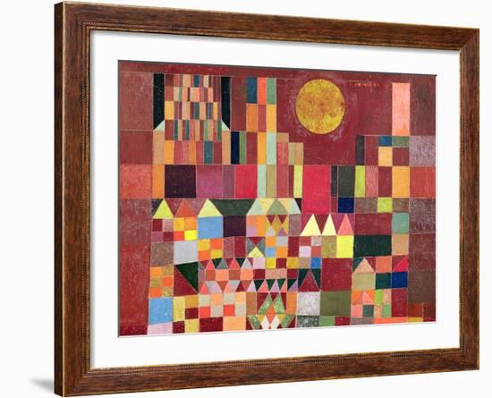 Castle and Sun-Paul Klee-Framed Giclee Print