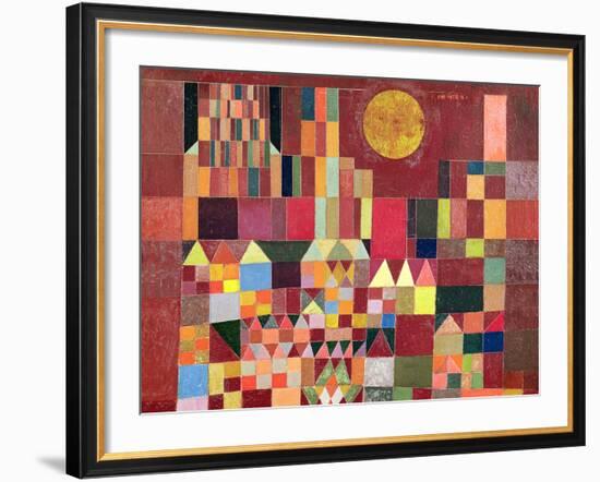 Castle and Sun-Paul Klee-Framed Giclee Print