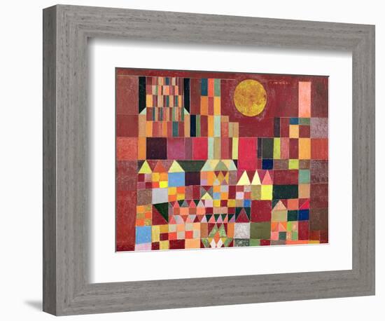 Castle and Sun-Paul Klee-Framed Giclee Print