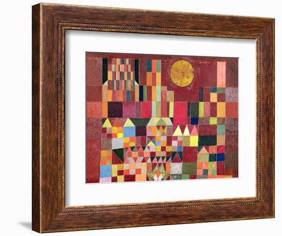 Castle and Sun-Paul Klee-Framed Giclee Print