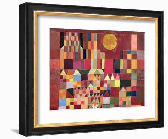 Castle and Sun-Paul Klee-Framed Premium Giclee Print