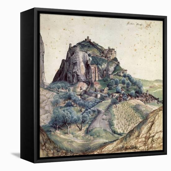 Castle and Town of Arco, 1495-Albrecht Dürer-Framed Premier Image Canvas