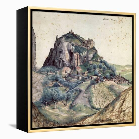 Castle and Town of Arco, 1495-Albrecht Dürer-Framed Premier Image Canvas