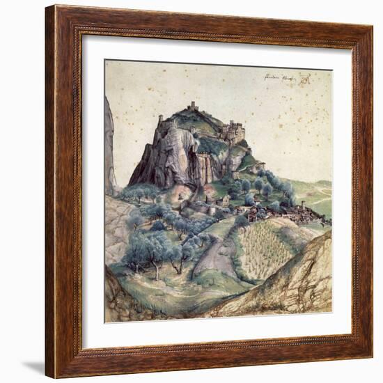 Castle and Town of Arco, 1495-Albrecht Dürer-Framed Giclee Print