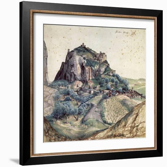 Castle and Town of Arco, 1495-Albrecht Dürer-Framed Giclee Print