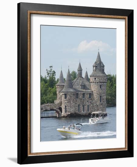 Castle, Archipelago, St. Lawrence River, Between Ontario and New York, Thousand Islands, Canada-Cindy Miller Hopkins-Framed Photographic Print