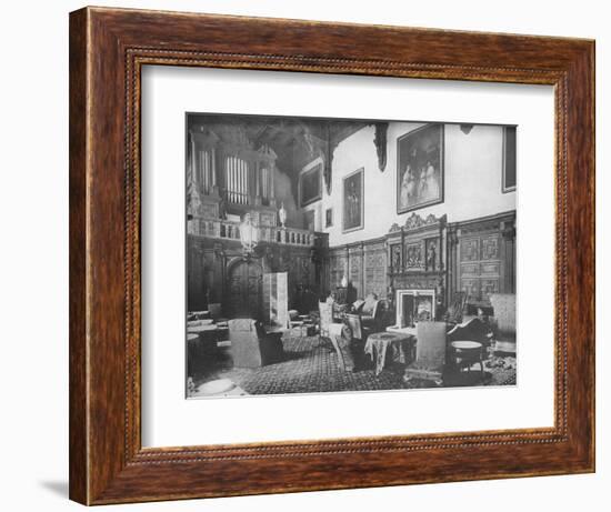 'Castle Ashby, Northamptonshire - The Marquis of Northampton, K.G.', 1910-Unknown-Framed Photographic Print