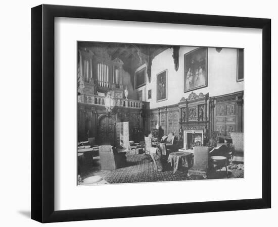 'Castle Ashby, Northamptonshire - The Marquis of Northampton, K.G.', 1910-Unknown-Framed Photographic Print