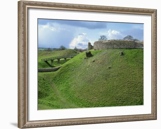 Castle at Castle Acre, Norfolk, England, United Kingdom, Europe-Pate Jenny-Framed Photographic Print