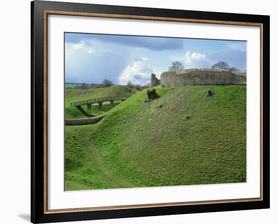 Castle at Castle Acre, Norfolk, England, United Kingdom, Europe-Pate Jenny-Framed Photographic Print