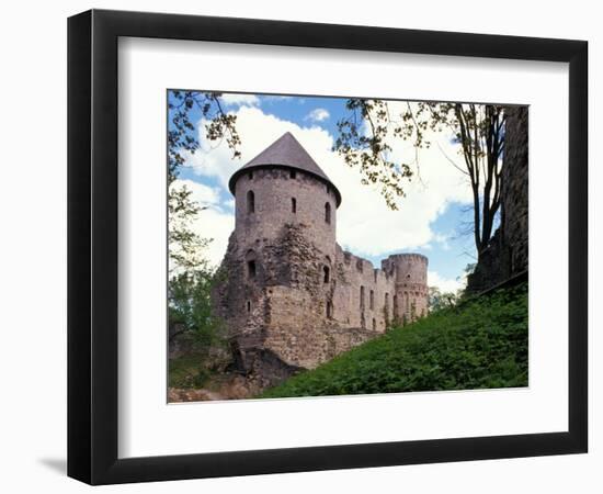 Castle at Cesis, Latvia-Janis Miglavs-Framed Photographic Print