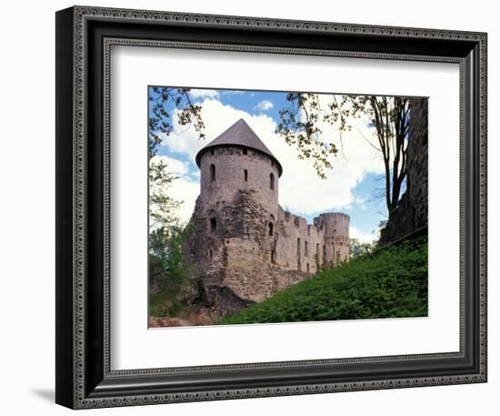 Castle at Cesis, Latvia-Janis Miglavs-Framed Photographic Print