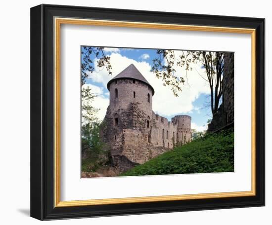 Castle at Cesis, Latvia-Janis Miglavs-Framed Photographic Print