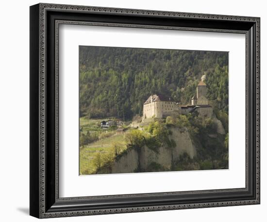 Castle at Dorf Tyrol, Sud Tyrol, Italy, Europe-James Emmerson-Framed Photographic Print