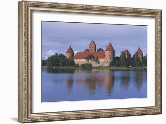 Castle at the Lakeside-null-Framed Photographic Print