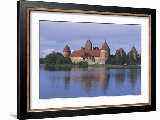 Castle at the Lakeside-null-Framed Photographic Print