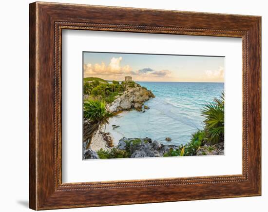 Castle at Tulum Mexico Yutacan-null-Framed Premium Giclee Print