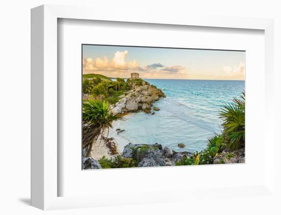 Castle at Tulum Mexico Yutacan-null-Framed Premium Giclee Print