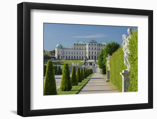 Castle Belvedere, Belvedere Garden, Vienna, Austria-Rainer Mirau-Framed Photographic Print