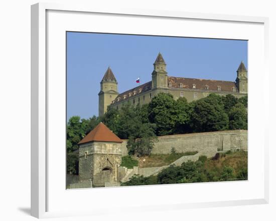 Castle, Bratislava, Slovakia, Europe-Upperhall Ltd-Framed Photographic Print