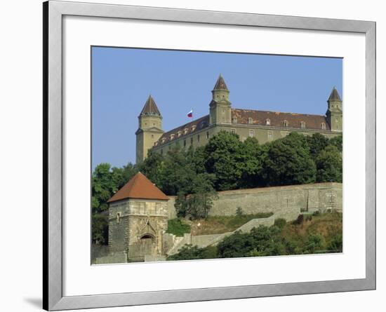 Castle, Bratislava, Slovakia, Europe-Upperhall Ltd-Framed Photographic Print