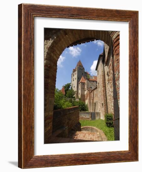 Castle Burg Trausnitz, Landshut, Bavaria, Germany, Europe-Gary Cook-Framed Photographic Print