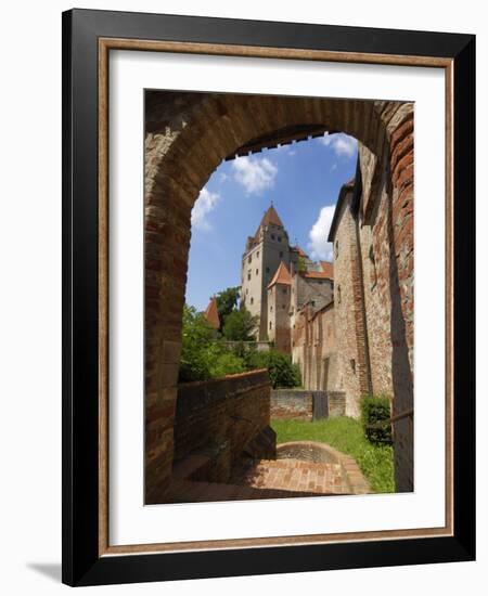 Castle Burg Trausnitz, Landshut, Bavaria, Germany, Europe-Gary Cook-Framed Photographic Print