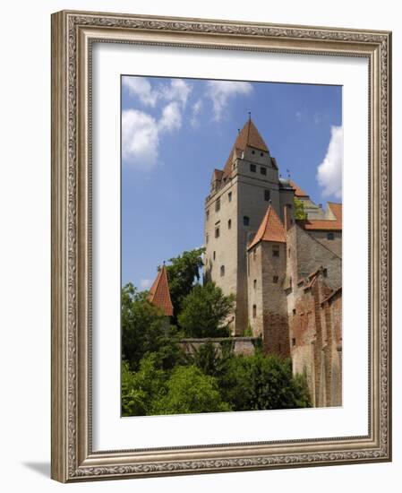Castle Burg Trausnitz, Landshut, Bavaria, Germany, Europe-Gary Cook-Framed Photographic Print