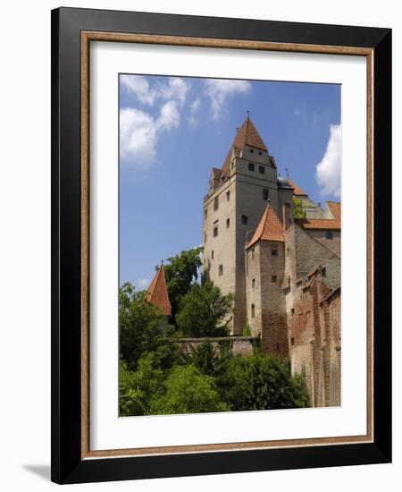 Castle Burg Trausnitz, Landshut, Bavaria, Germany, Europe-Gary Cook-Framed Photographic Print