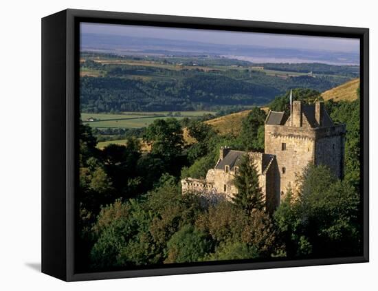 Castle Campbell, 15th Century, at Head of Dollar Glen, Dollar, Clackmannanshire, Scotland, UK-Patrick Dieudonne-Framed Premier Image Canvas