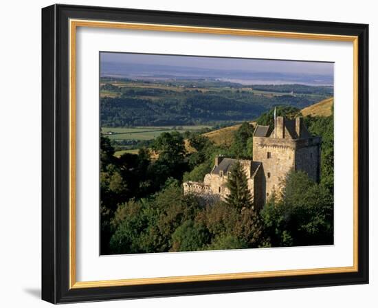 Castle Campbell, 15th Century, at Head of Dollar Glen, Dollar, Clackmannanshire, Scotland, UK-Patrick Dieudonne-Framed Photographic Print