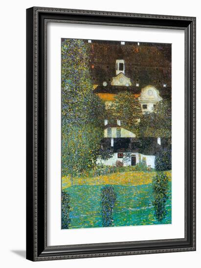 Castle Chamber At Attersee II-Gustav Klimt-Framed Art Print