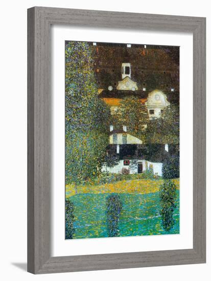 Castle Chamber at Attersee Ii-Gustav Klimt-Framed Art Print