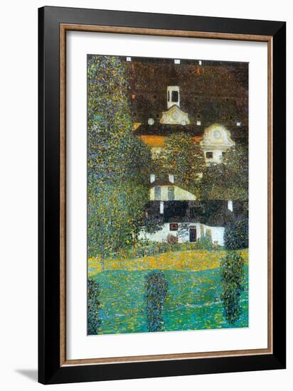 Castle Chamber at Attersee Ii-Gustav Klimt-Framed Art Print