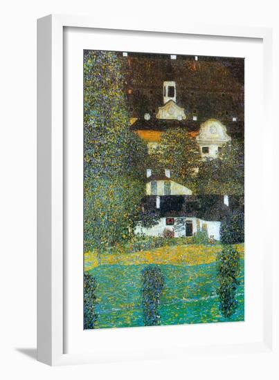 Castle Chamber at Attersee Ii-Gustav Klimt-Framed Art Print