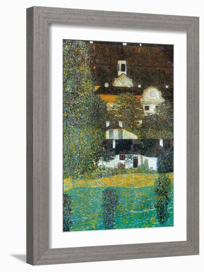 Castle Chamber At Attersee II-Gustav Klimt-Framed Art Print