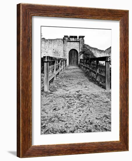 Castle - Clisson - Loire-Atlantique - Pays de la Loire - France-Philippe Hugonnard-Framed Photographic Print