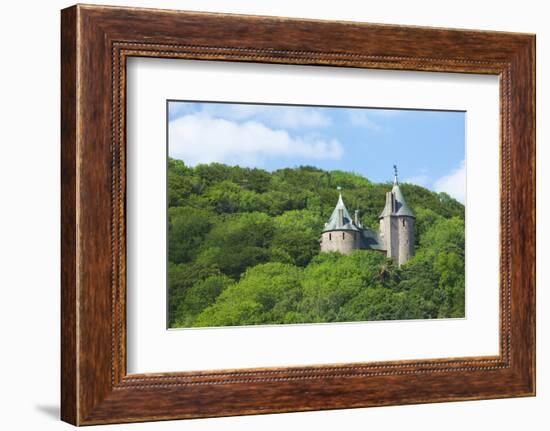 Castle Coch (Castell Coch) (The Red Castle), Tongwynlais, Cardiff, Wales, United Kingdom, Europe-Billy Stock-Framed Photographic Print
