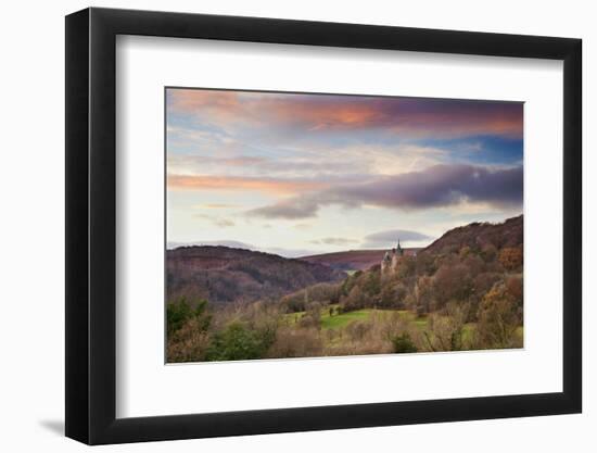 Castle Coch (Castell Coch) (The Red Castle), Tongwynlais, Cardiff, Wales, United Kingdom, Europe-Billy Stock-Framed Photographic Print