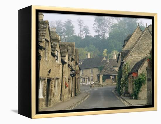Castle Combe, by Brook Valley, Wiltshire, England, United Kingdom-Adam Woolfitt-Framed Premier Image Canvas