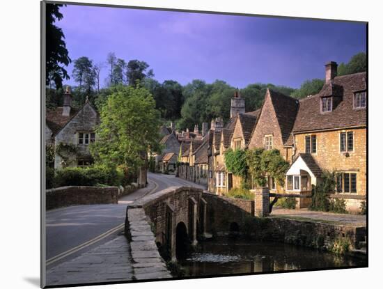 Castle Combe, The Cotswolds, Wiltshire, England-Rex Butcher-Mounted Photographic Print