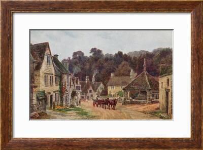 Castle Combe Wiltshire Giclee Print By Alfred Robert Quinton