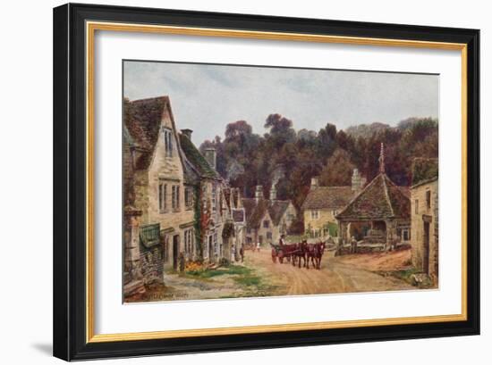 Castle Combe, Wiltshire-Alfred Robert Quinton-Framed Giclee Print