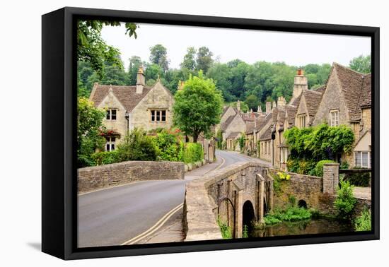 Castle Combe-Jeni Foto-Framed Premier Image Canvas