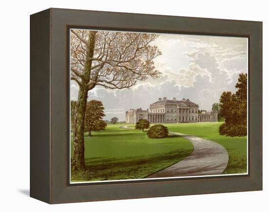 Castle Coole, Enniskillen, County Fermanagh, Home of the Earl of Belmore, C1880-Benjamin Fawcett-Framed Premier Image Canvas