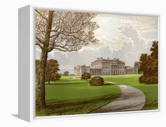 Castle Coole, Enniskillen, County Fermanagh, Home of the Earl of Belmore, C1880-Benjamin Fawcett-Framed Premier Image Canvas