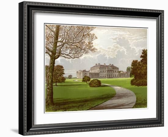 Castle Coole, Enniskillen, County Fermanagh, Home of the Earl of Belmore, C1880-Benjamin Fawcett-Framed Giclee Print
