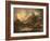 Castle Crag Borrowdale-Julius Caesar Ibbetson-Framed Giclee Print