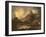 Castle Crag Borrowdale-Julius Caesar Ibbetson-Framed Giclee Print