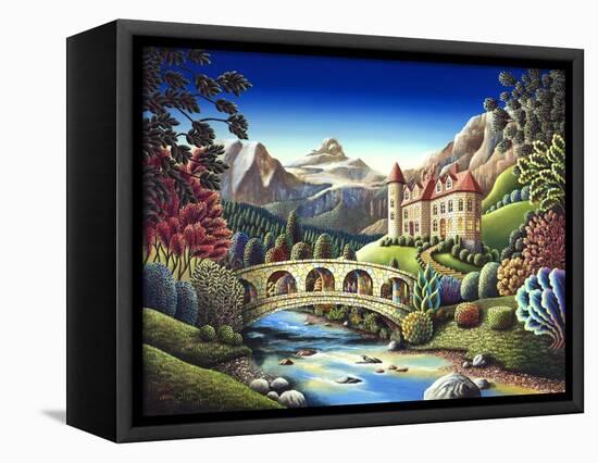 Castle Creek-Andy Russell-Framed Stretched Canvas